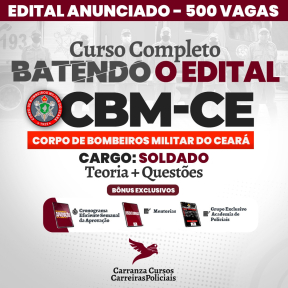 Logo CBMCE - Bombeiros CE - Soldado