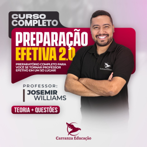 Logo CURSO COMPLETO | Preparação Efetiva 2.0 - Prof. Josemir Williams