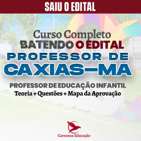 Logo Prefeitura Municipal de Caxias MA - Professor de Educação Infantil