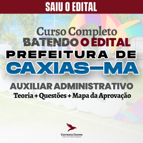 Logo Prefeitura Municipal de Caxias MA - Auxiliar Administrativo