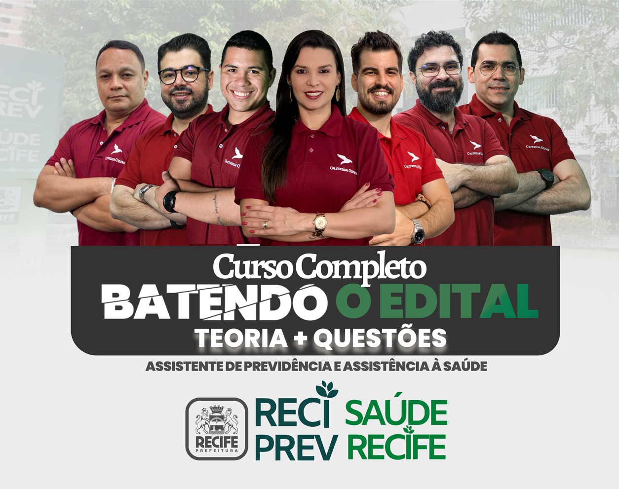 Curso RECIPREV - ASSISTENTE DE PREVIDÊNCIA E ASSISTÊNCIA À SAÚDE – ADMINISTRATIVA