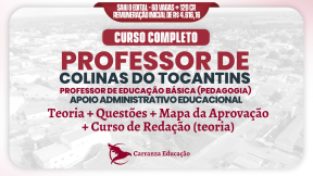 Logo Colinas do Tocantins TO - Professor de Educação Básica (Pedagogia)