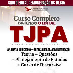 Logo TJPA - Tribunal de Justiça do Estado do Pará - Cargo: Analista Judiciário - Especialidade : Administração