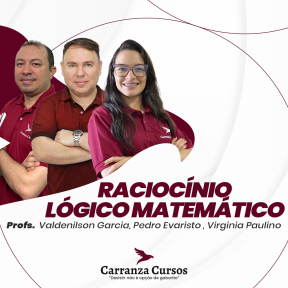 Logo Raciocínio Lógico Matemático - Curso Completo Curso Completo - Teoria - Questões de Bancas e Fixação