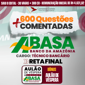 Logo BASA - 600 Questões Comentadas - Reta Final