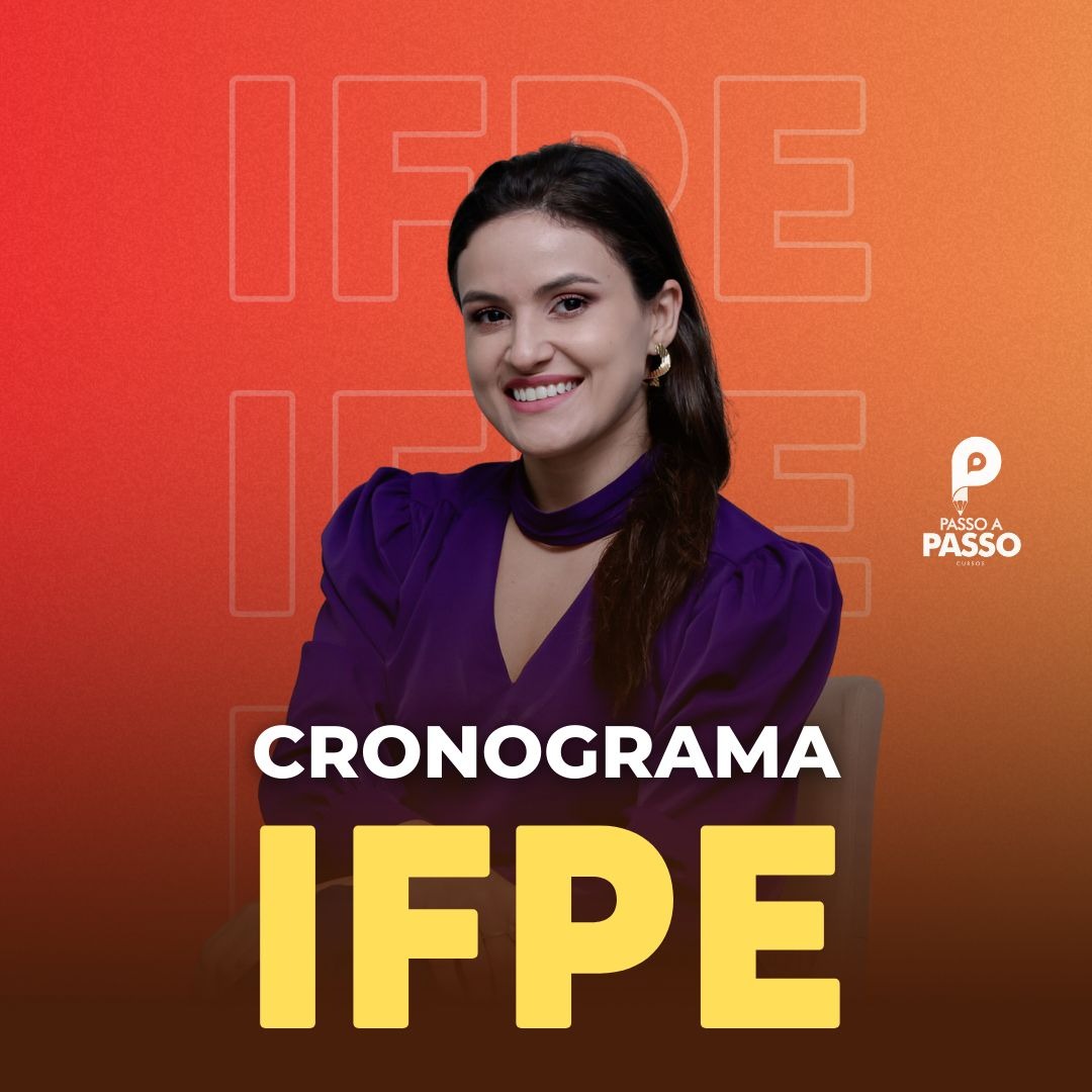 Curso IFPE - Cronograma Estratégico – Profa. Camila Montenegro