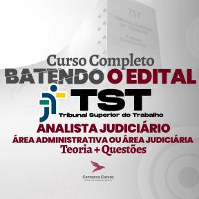 Logo TST - Batendo o Edital